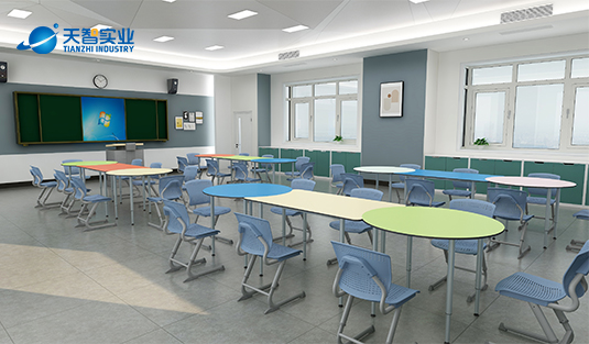 互動(dòng)課桌椅-拼接桌